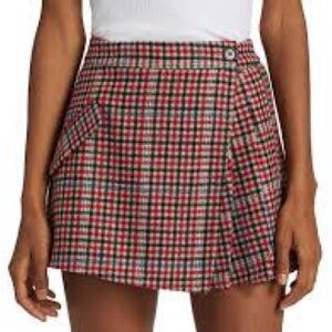 Rails Adriana Plaid Pleated Skirt